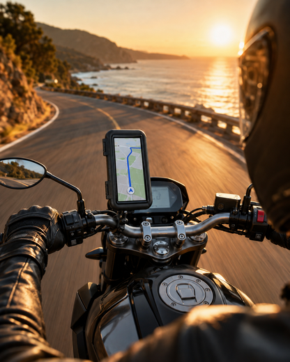 PeakLock – Vibrationsgedämpfte Velo- & Motorradhalterung