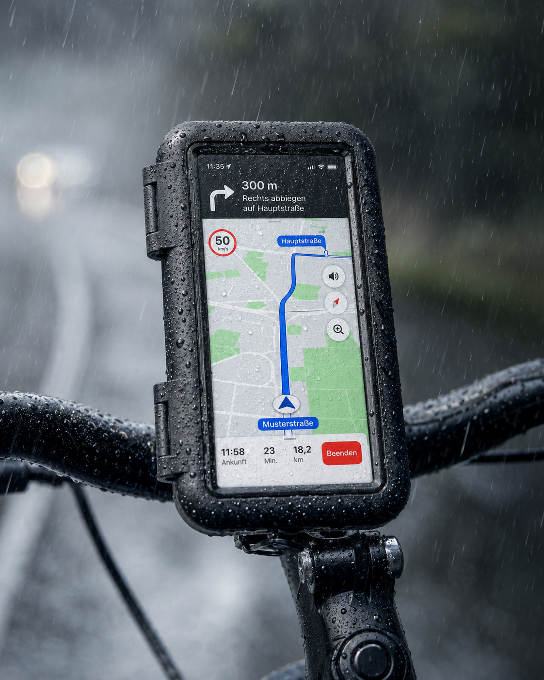 PeakLock – Vibrationsgedämpfte Velo- & Motorradhalterung