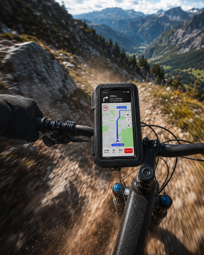 PeakLock – Vibrationsgedämpfte Velo- & Motorradhalterung