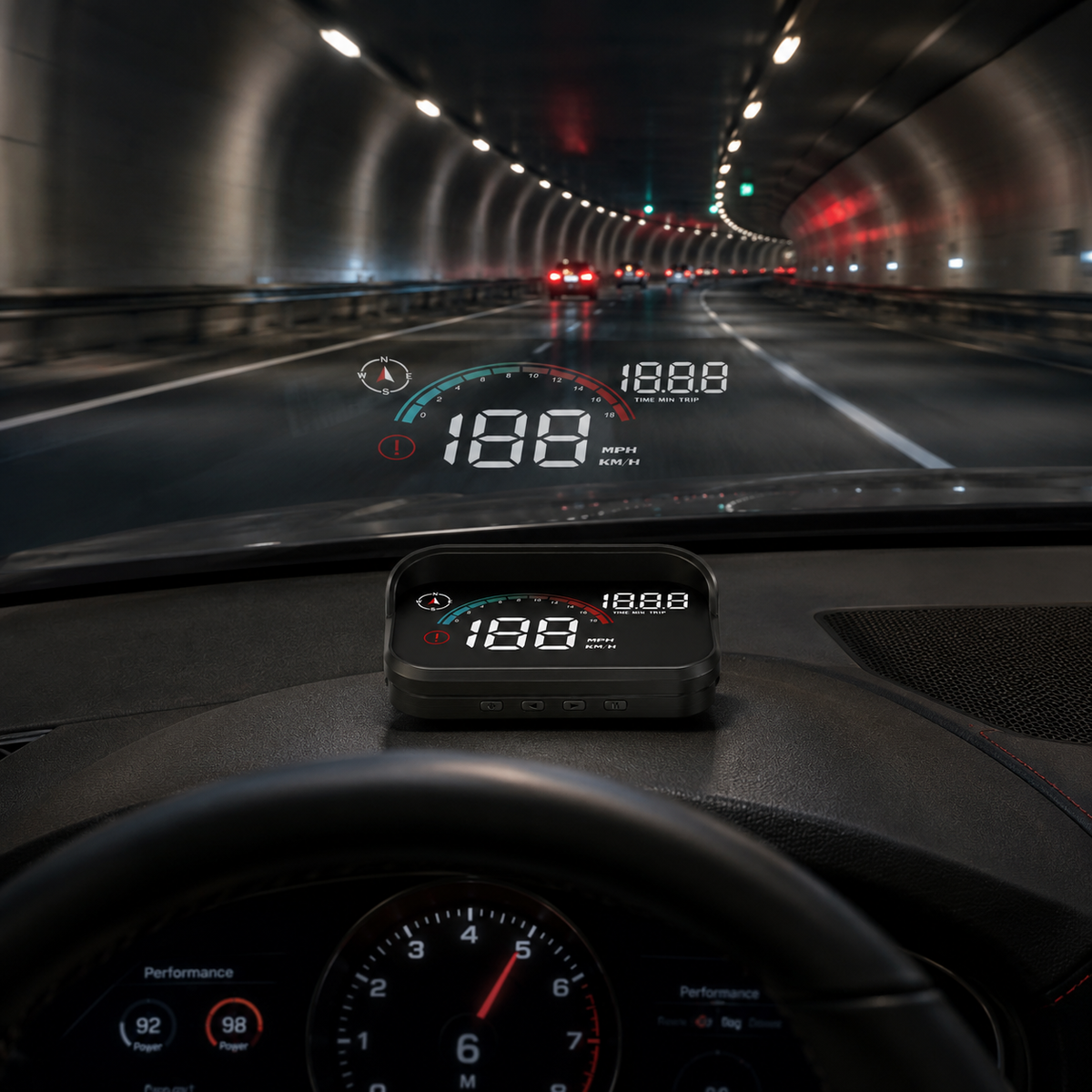 NeoDrive – Digitales OBD2 Head-up-Display